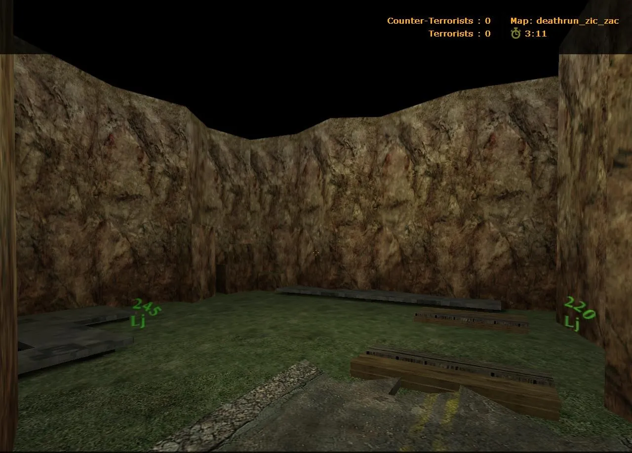 deathrun_zic_zac — карта deathrun для CS 1.6: ловушки, раунды, точки для CT и T — скриншот 6