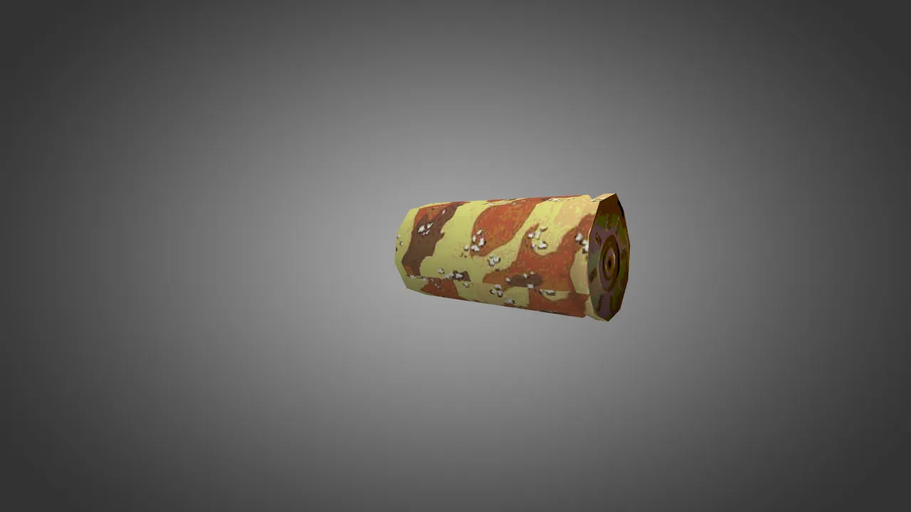 Скачать Модель «Desert Camo Shells» для CS 1.6: гильзы в desert camo, v_/p_/w_ модели, звук и анимация осмотра - Скриншот