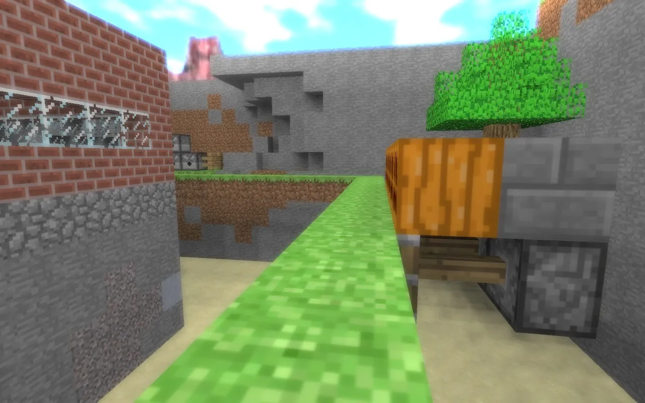 Скачать deathrun_minecraft_fg для CS 1.6: тактика, точки, .nav и оптимизация карты — скриншот 2