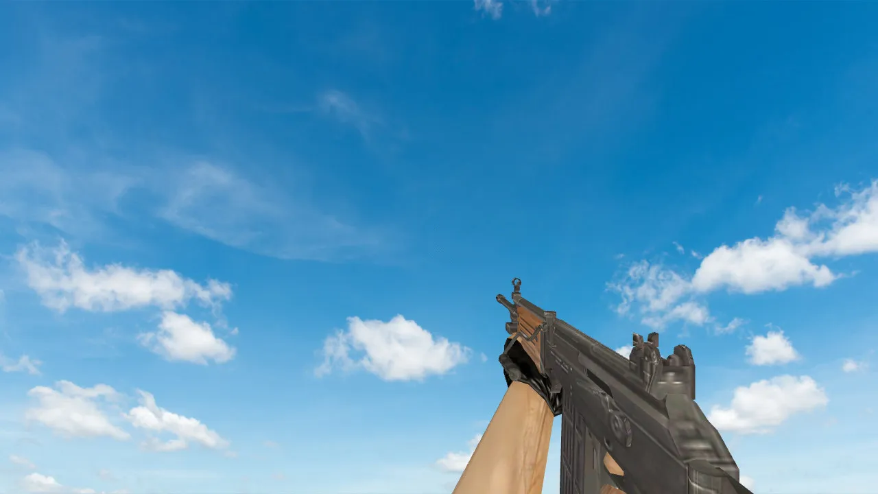 Пак моделей оружия «Default Weapons Chromed» для CS 1.6: v_, p_, w_ модели, звуки, анимация осмотра и текстуры — скриншот 11