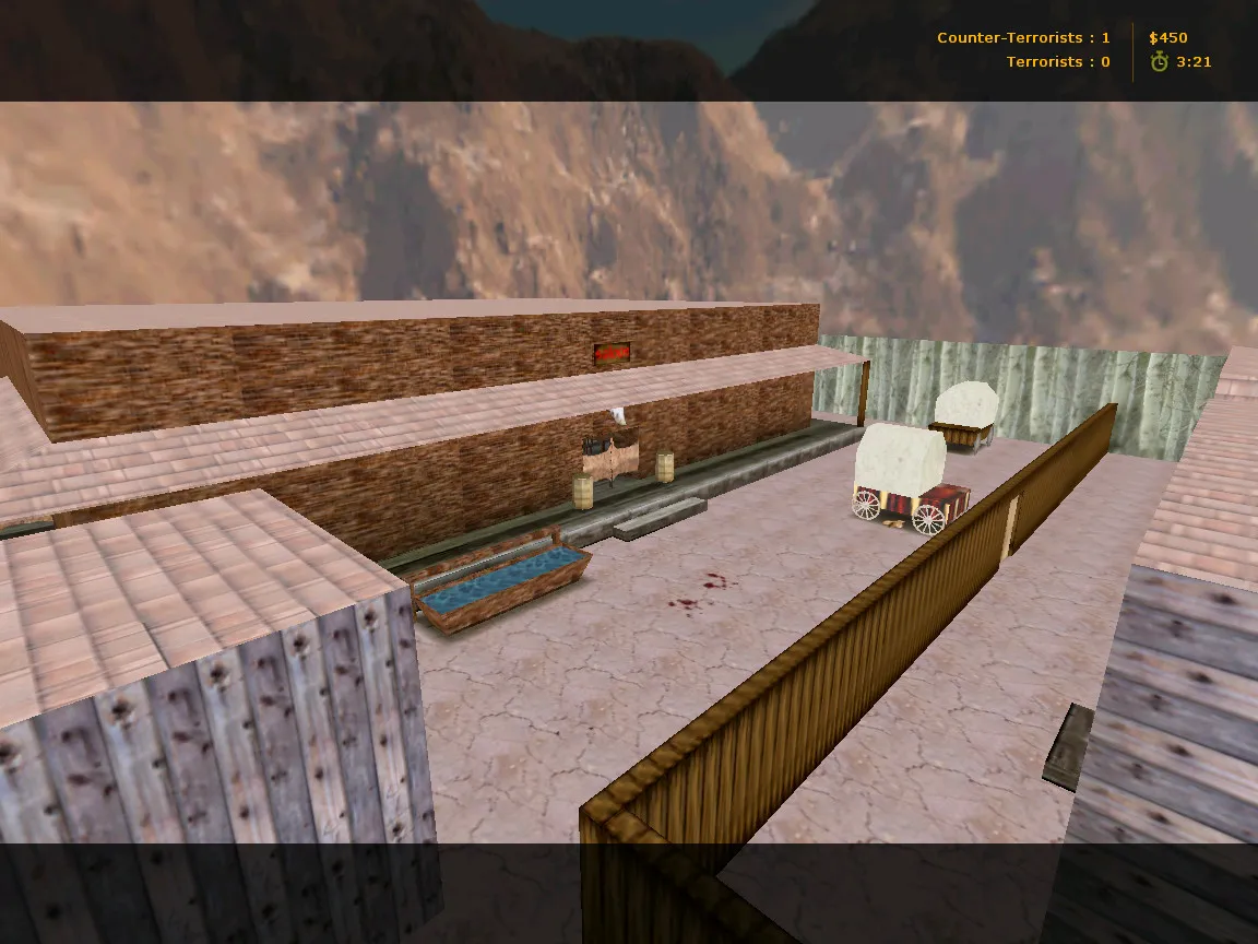 de_eastwood для CS 1.6: обзор карты, точки, тактика за Т и КТ, .nav и оптимизация — скриншот 8