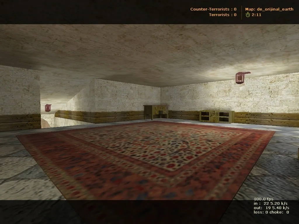 Карта de_orijinal_earth для CS 1.6 - Особенности и Тактики — скриншот 10