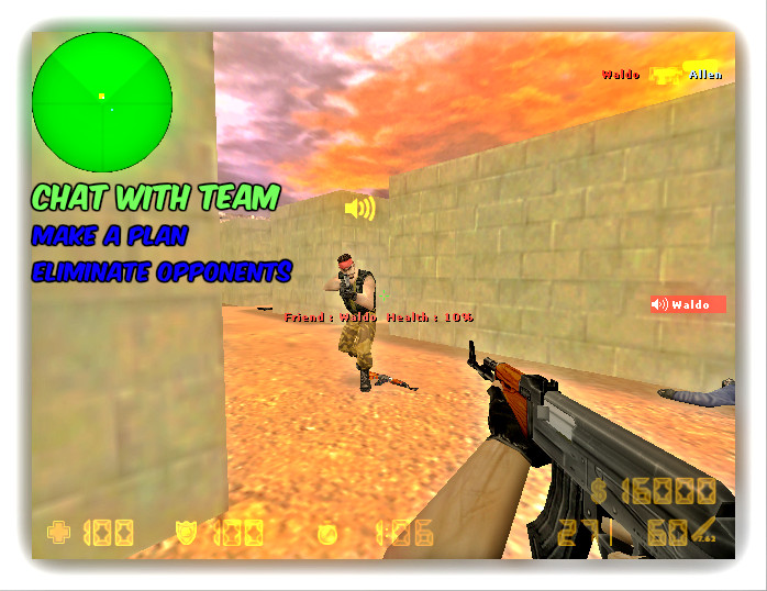 de_sandy_maze_v1 — скриншот 1
