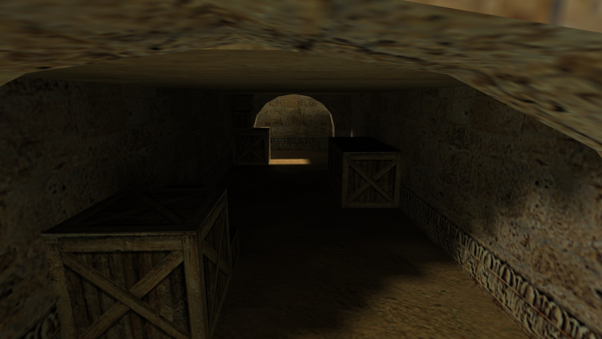 aim_dusty_courtyard — скриншот 5