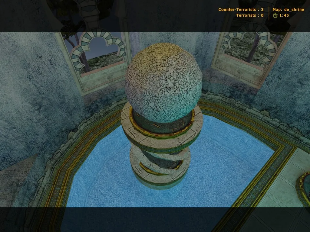 Скачать Карта de_shrine для CS 1.6 - Тактика и стратегии - Скриншот