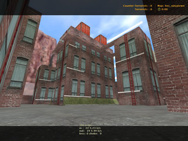 Скачать hns_ninjatown - Скриншот