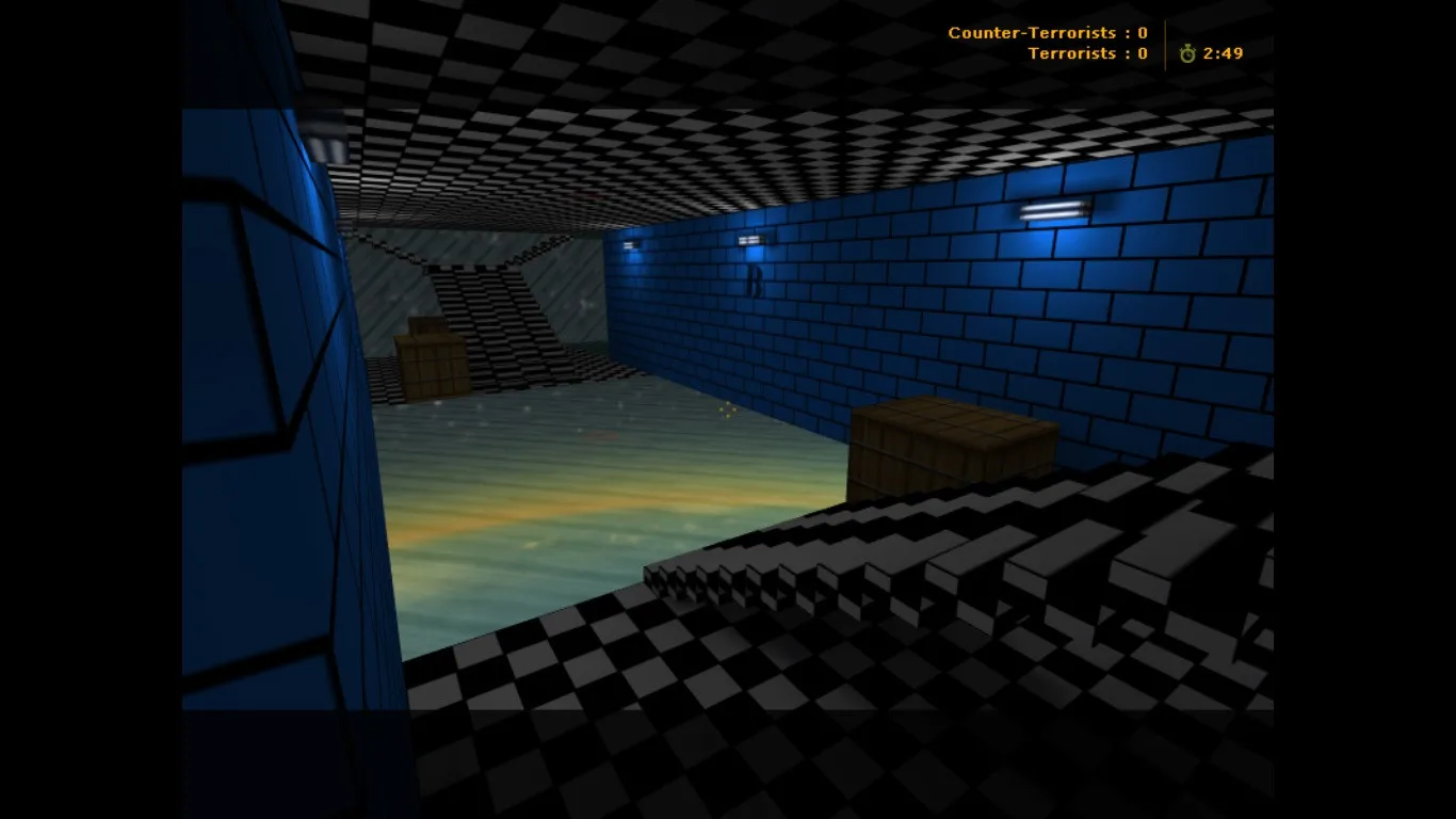 Скачать Карта de_kosmos для CS 1.6: стратегический геймплей и тактика - Скриншот
