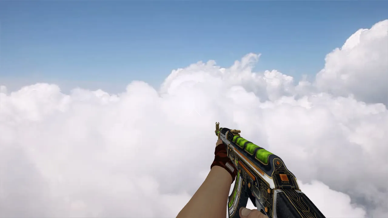 Модель «AK-47 The Legacy» v_ p_ w_ для CS 1.6: звуки, осмотр, текстуры и настройка — скриншот 4