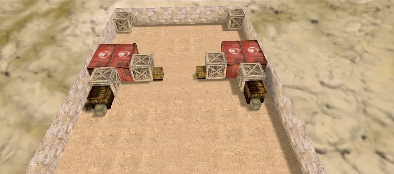 de_dustnew для CS 1.6: тактика за терроров и за CT, точки, бот-нав и оптимизация — скриншот 8
