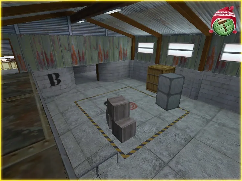 Скачать Карта de_hyperzone для Counter-Strike 1.6: Тактика и Баланс - Скриншот