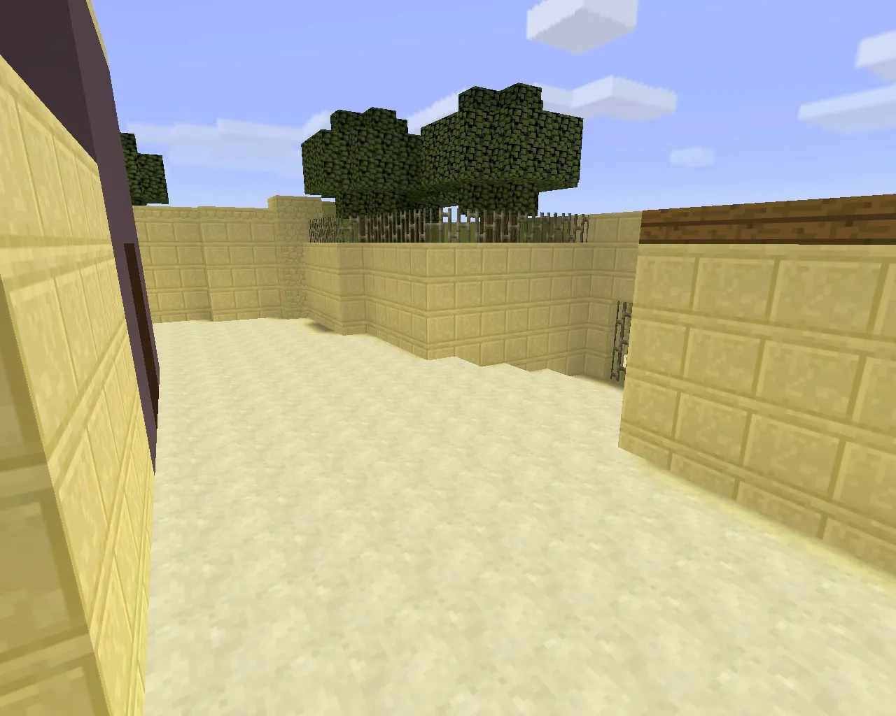 Карта de_mirage_minecraft для CS 1.6 – Оптимизированный геймплей — скриншот 14