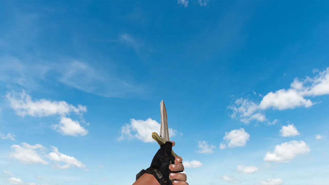 Модель ножа «CSO Hunting Dagger» v_ модели для CS 1.6: звуки, анимация осмотра, качество текстур — скриншот 3