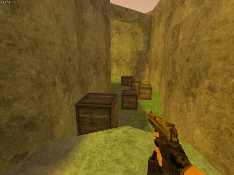 deathrun_arabrun_v1 для CS 1.6: карта deathrun, ловушки, точки для терроров и CT — скриншот 1