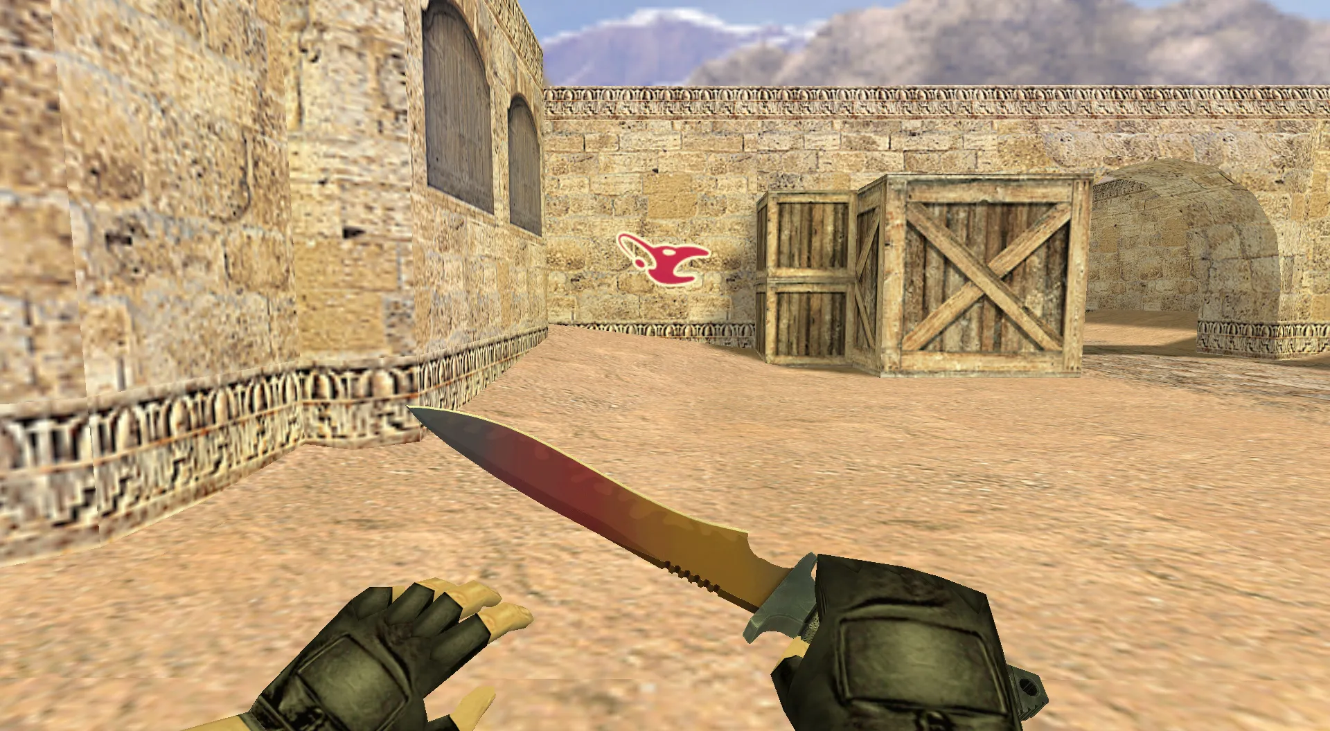 Скачать Граффити «Mousesports Logo» для CS 1.6 - Киберспорт - Скриншот