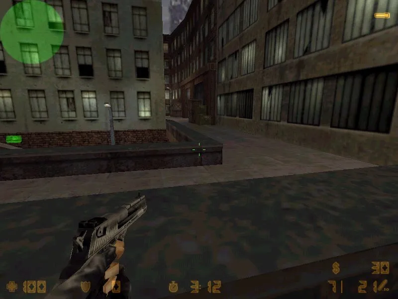 Скачать de_dustcity для CS 1.6: тактика за Т и за КТ, точки контроля, .nav и оптимизация карты - Скриншот