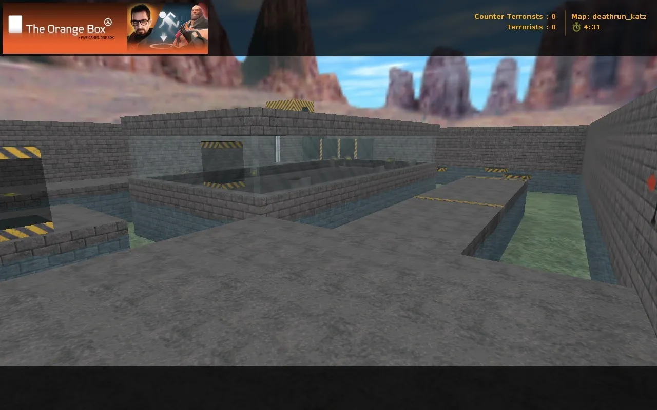 deathrun_katz для CS 1.6: тактика за CT и TR, точки, .nav и оптимизация wpoly/epoly — скриншот 1