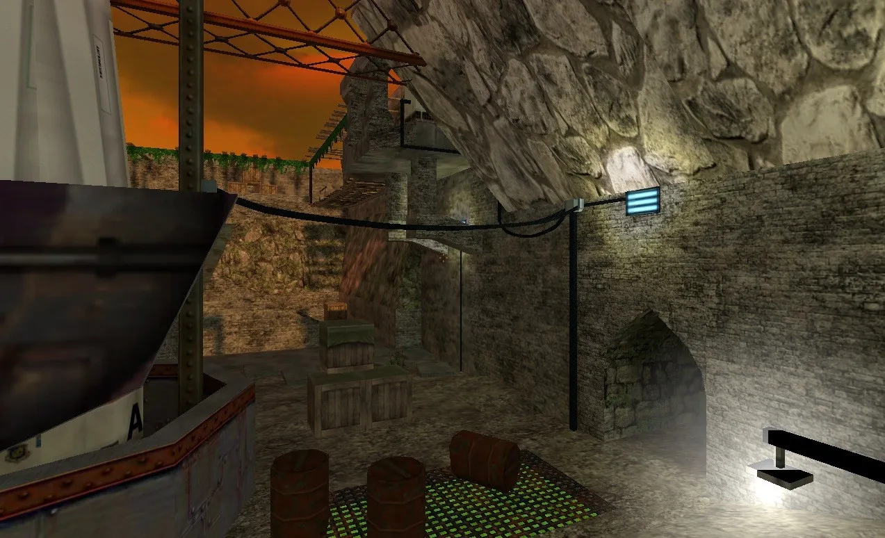 Скачать Карта de_secret_stone для CS 1.6: оптимизация и тактика - Скриншот