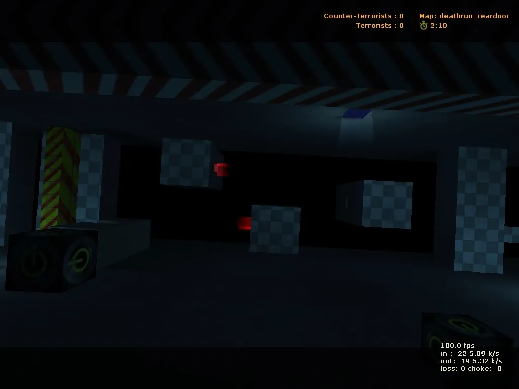 deathrun_reardoor для CS 1.6: рейдран с ловушками, точки для CT/T, .nav и оптимизация wpoly/epoly — скриншот 8