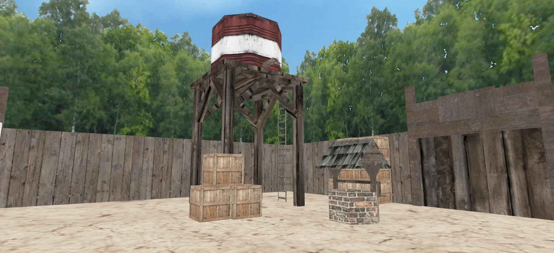 Скачать Карта de_westwood2019_v2 для Counter-Strike 1.6 - Скачать и Играть - Скриншот