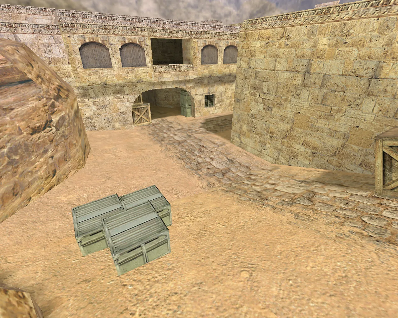 Скачать de_dust2012 карта для CS 1.6: баланс сторон, точки, .nav для ботов, оптимизация wpoly/epoly - Скриншот