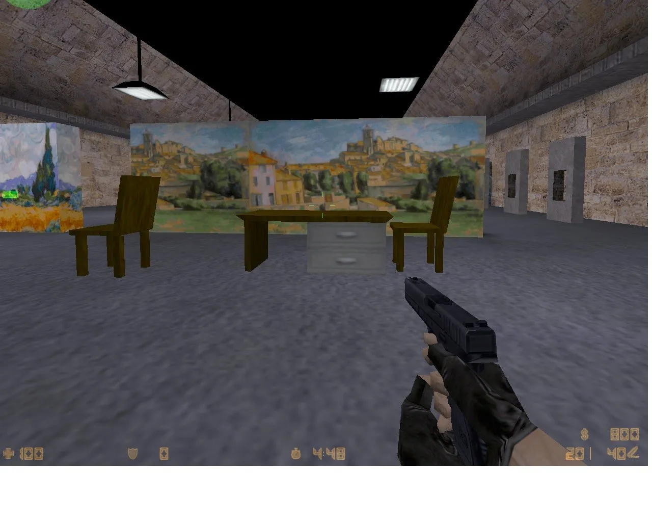 Скачать Карта de_painting_museum для Counter-Strike 1.6 - Обзор и Тактика - Скриншот