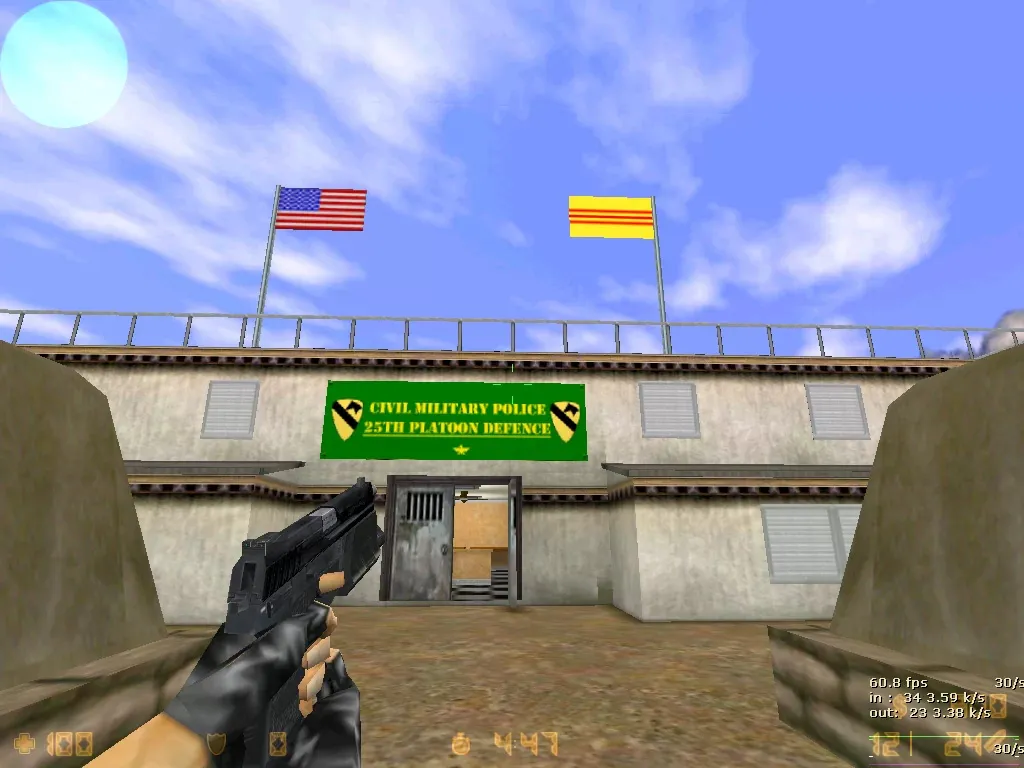 Карта de_napalm для Counter-Strike 1.6: Тактика и анализ — скриншот 9