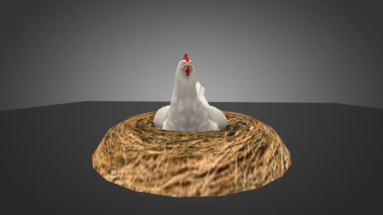 Скачать Модель «Nest Chicken» для CS 1.6 - Уникальный скин для вашего персонажа - Скриншот