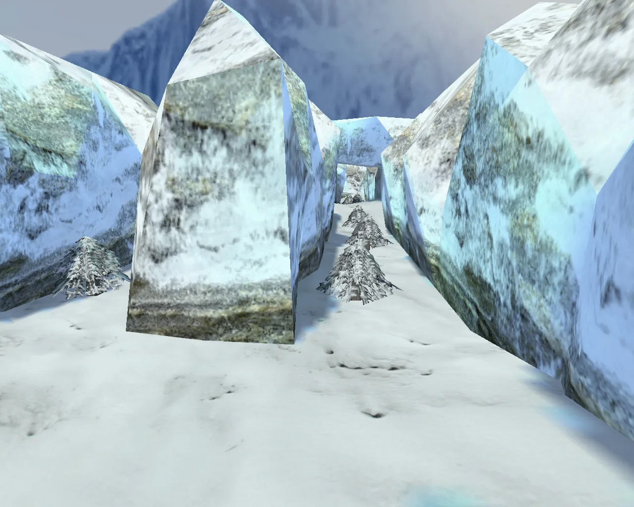 Скачать aim_snowrocks для CS 1.6: тренировка аима, точки, маршруты и советы по cfg - Скриншот