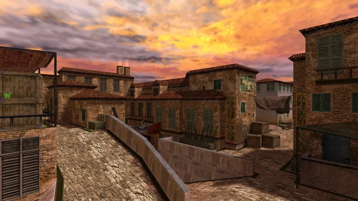 Скачать Карта de_pizza для Counter-Strike 1.6: Тактика и особенности - Скриншот