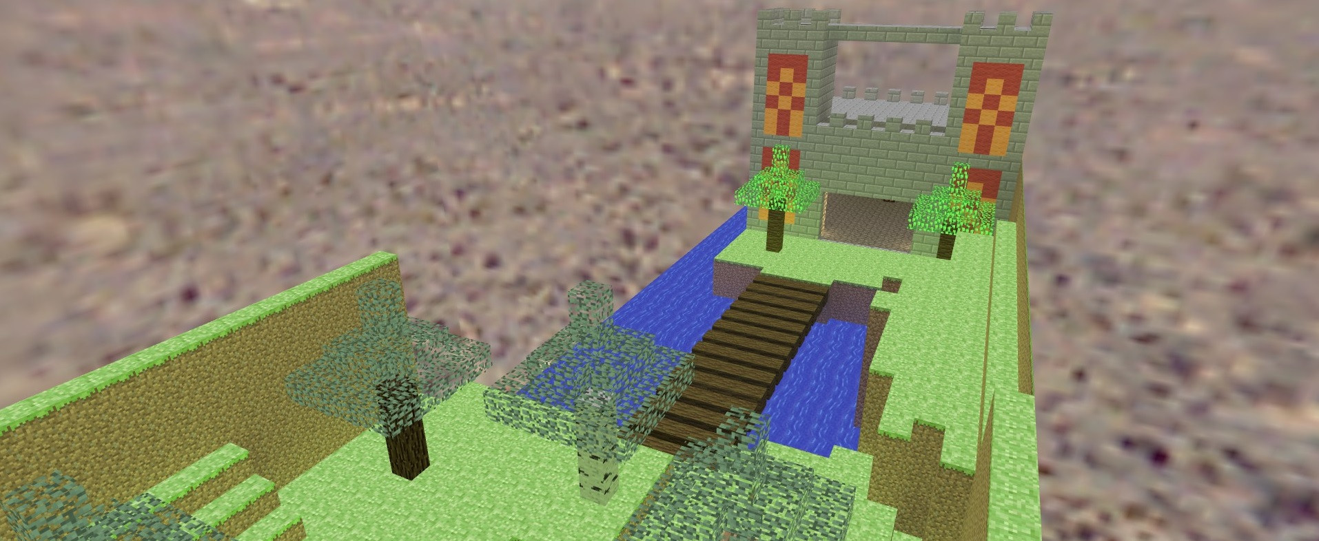 Скачать ze_minecraftworld2_dg - Скриншот