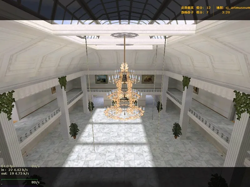 Скачать Карта «cj_artmuseum» для CS 1.6: баланс сторон, тактика и оптимизация wpoly/epoly - Скриншот