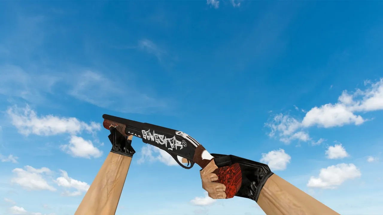 Скачать Модель «Sawed-off Gangstar» для CS 1.6 | Уникальный стиль и качество - Скриншот