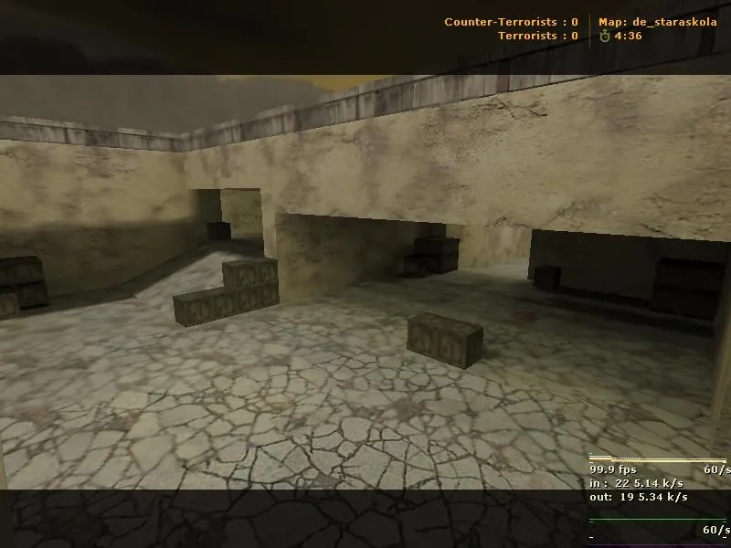 Скачать Карта de_staraskola для Counter-Strike 1.6: Тактический анализ и особенности - Скриншот