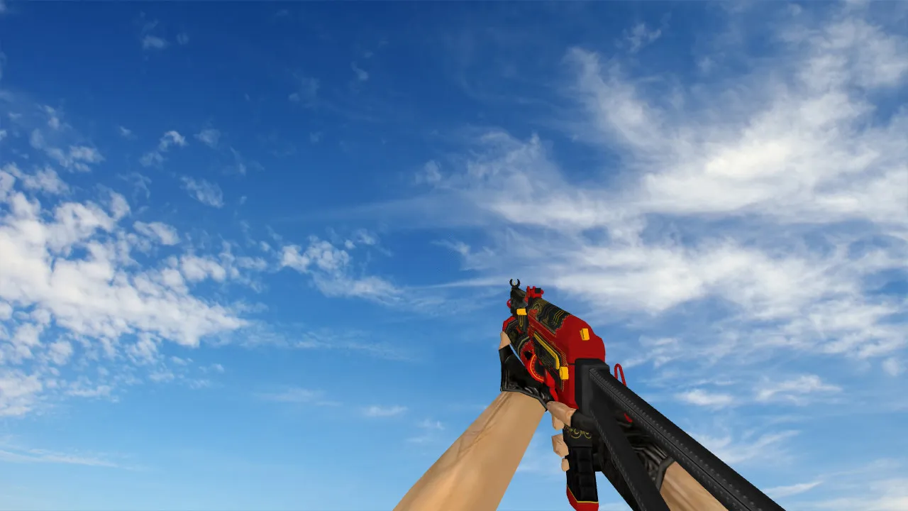 Скачать Модель «PP-19 Bizon Steam Engine» для CS 1.6 - Скриншот