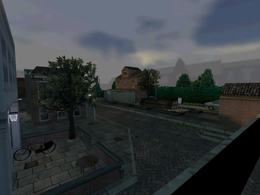 Скачать de_downtown для CS 1.6: установка карты, .nav для ботов, оптимизация и настройки сервера - Скриншот