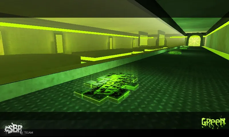Скачать deathrun_green!_csbr — карта для CS 1.6: баланс сторон, точки, .nav, оптимизация - Скриншот
