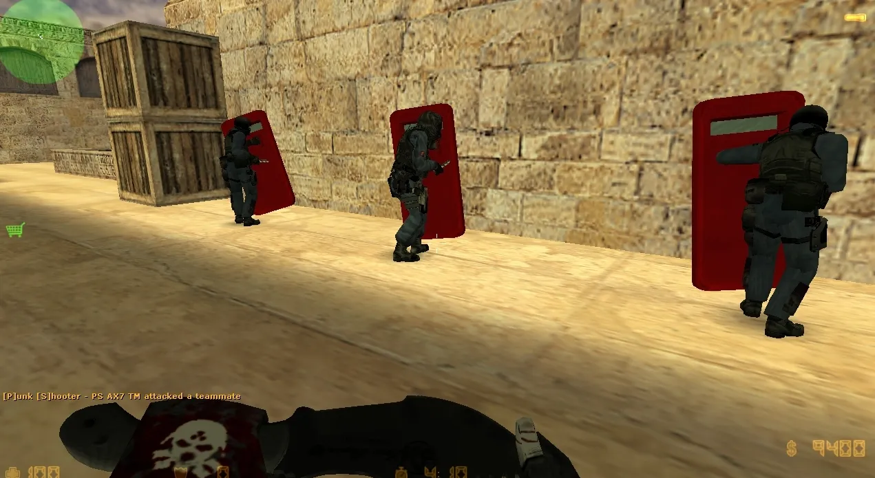 Скачать Модель «Coca-Cola Girl Shield» (v_/p_/w_) для CS 1.6: текстуры, анимация осмотра, звуки - Скриншот