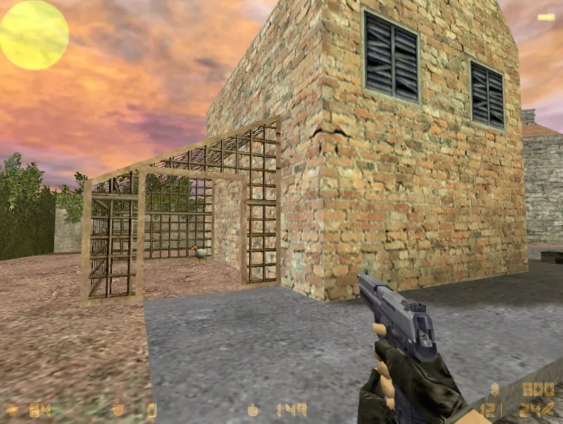 Карта de_carentan для CS 1.6: тактики за CT и T, точки контроля, оптимизация wpoly/epoly, .nav для ботов — скриншот 13