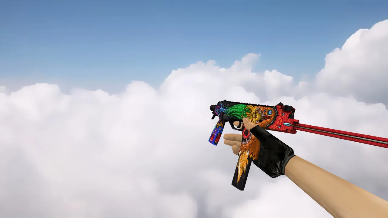 Скачать MP9 | Пищевая цепь (Food Chain) для CS 1.6 - Модели оружия - Скриншот