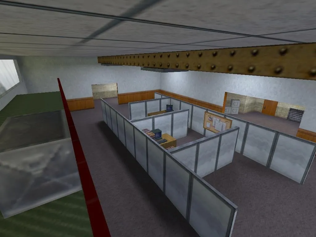 Карта de_workoffice для CS 1.6 - Тактические возможности и оптимизация — скриншот 5