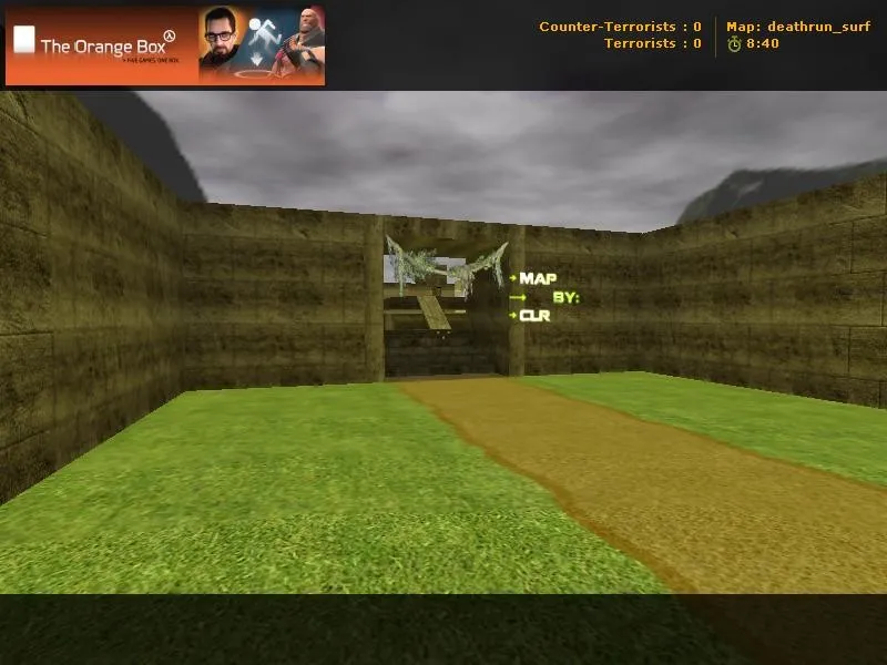Скачать deathrun_surf! для CS 1.6: deathrun карта, тактика, оптимизация, .nav и баланс сторон - Скриншот