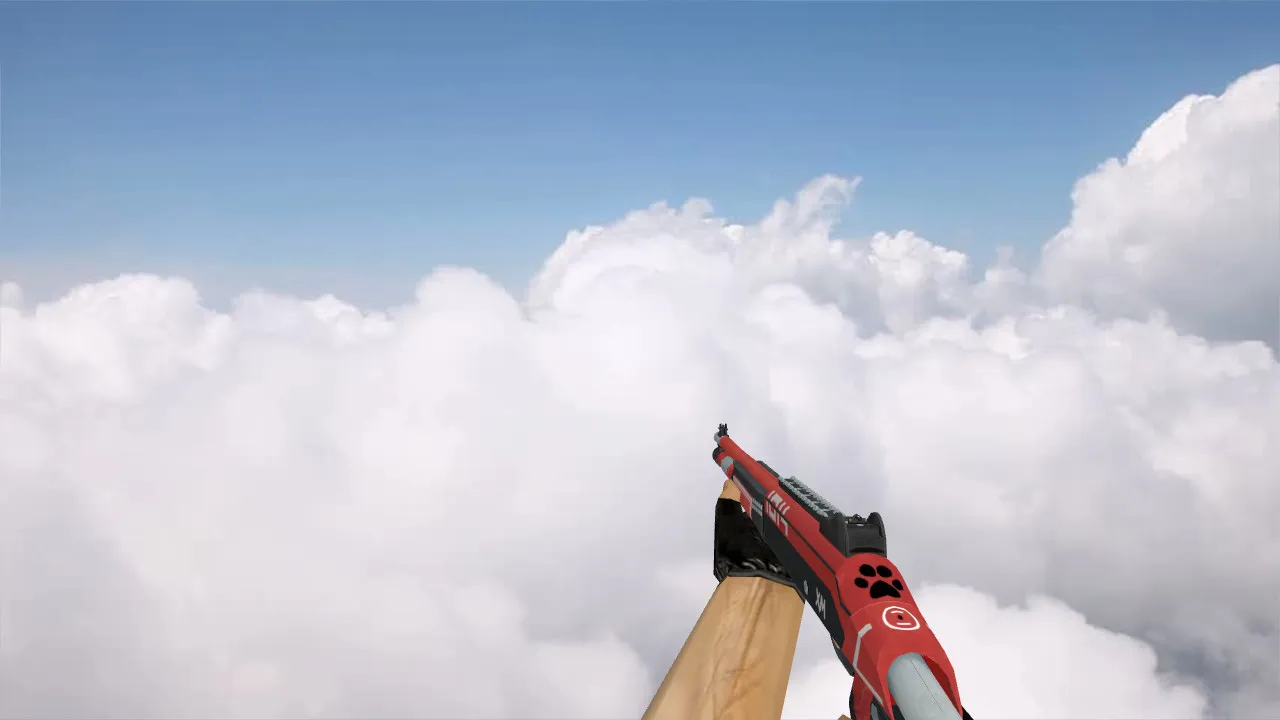 Скачать Модель «XM1014 Red Fury» для CS 1.6 - Уникальный скин - Скриншот