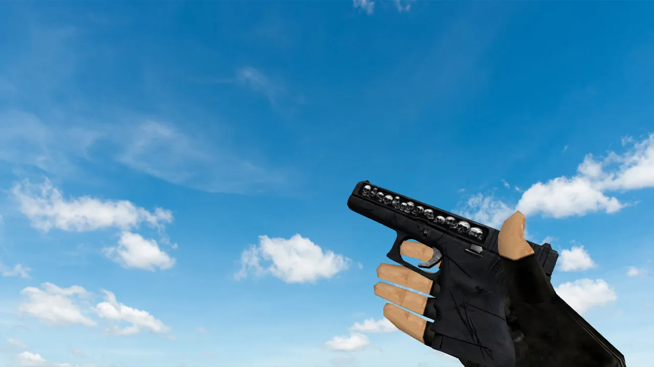Скачать Модель «Glock Sacrifice Patina» для CS 1.6 - Идеальная точность - Скриншот