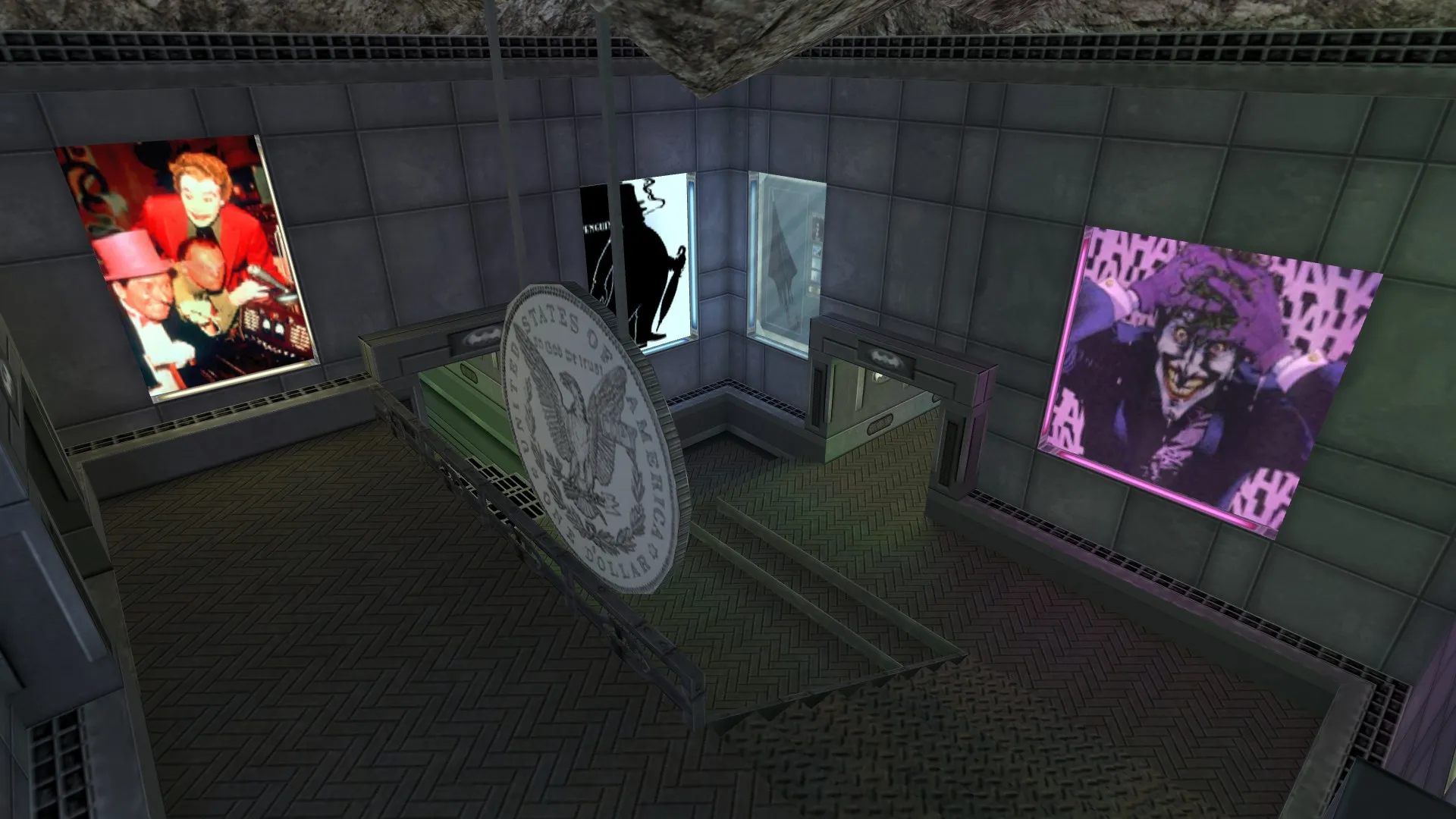 de_batcave для CS 1.6: тактики CT/T, точки, .nav, оптимизация wpoly/epoly — скриншот 8