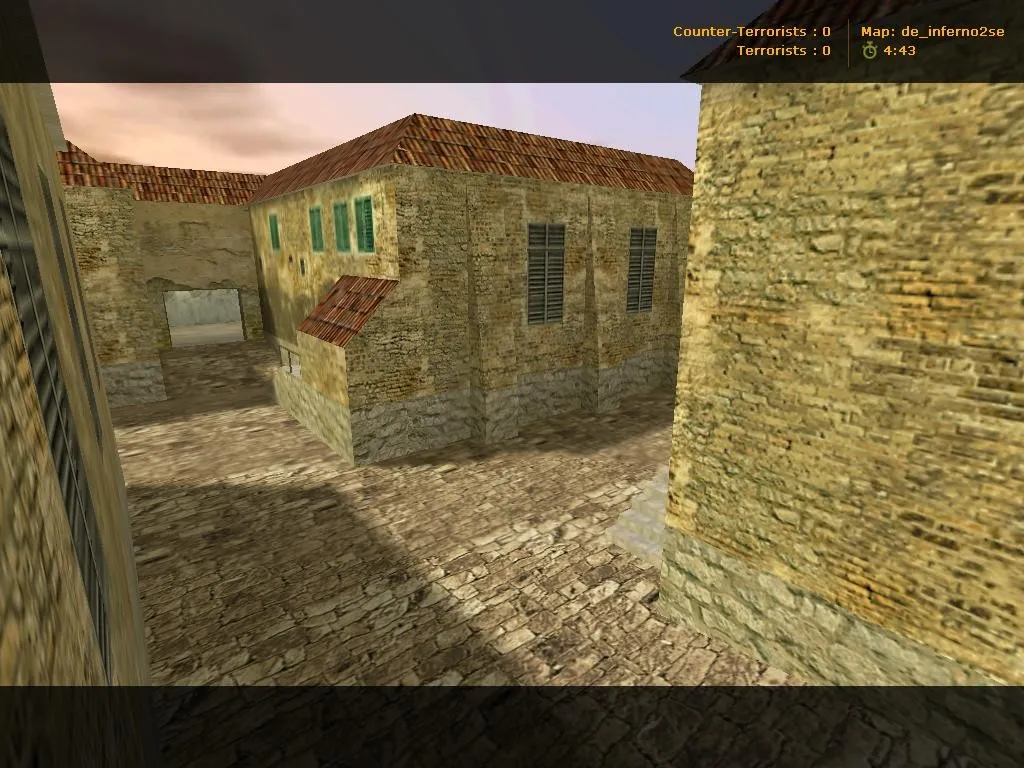 Скачать Карта de_inferno2se для CS 1.6: детальный обзор и тактики - Скриншот