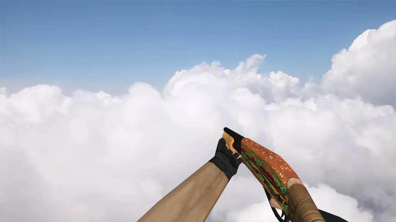 Скачать Модель «Sawed-off Sandwich» для CS 1.6 - Крутая замена M3 - Скриншот