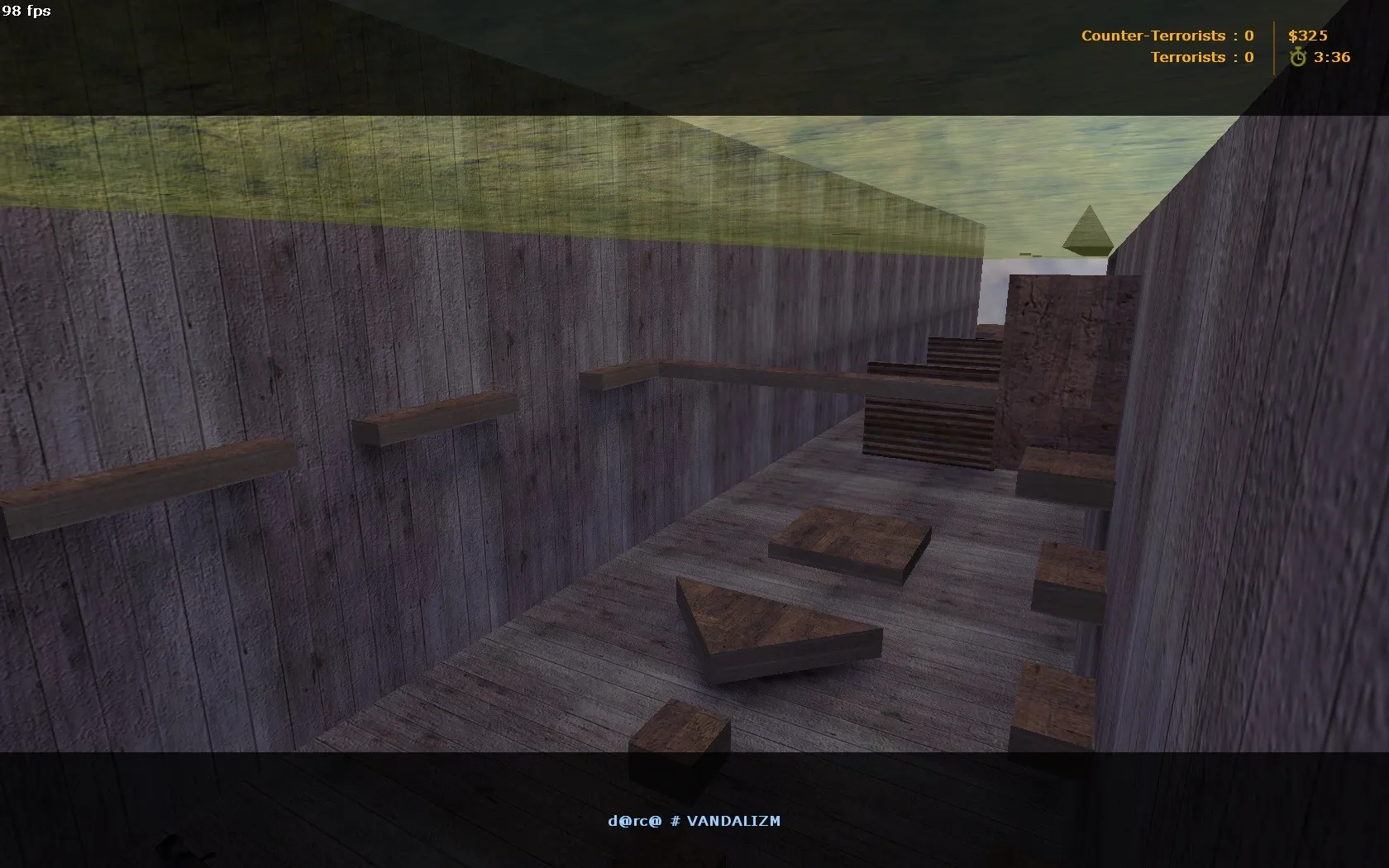 Скачать deathrun_virtualstrike_v2 — карта для CS 1.6: точки, маршруты, .nav и оптимизация - Скриншот