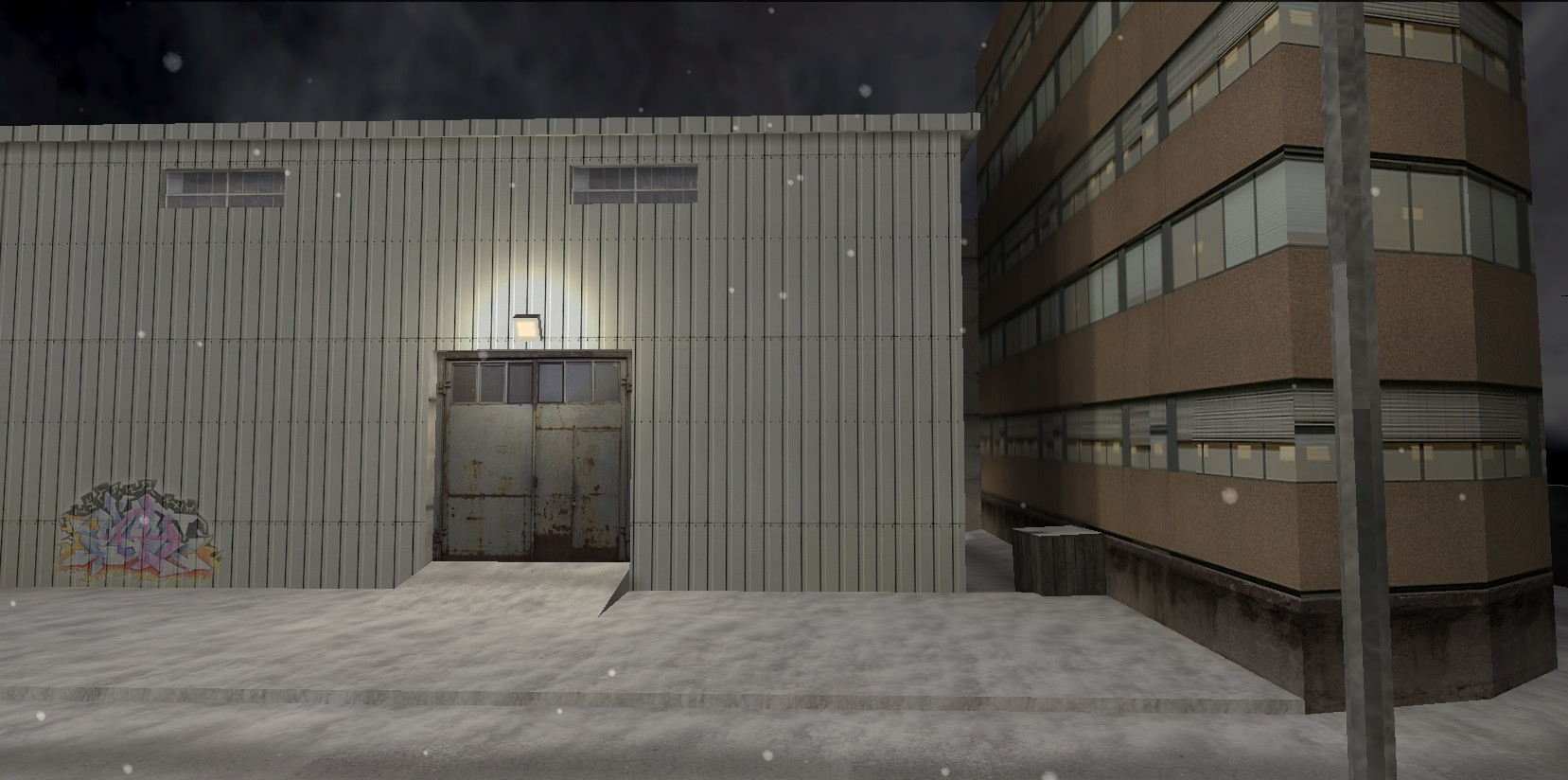 cs_assault2011_snow — скриншот 4