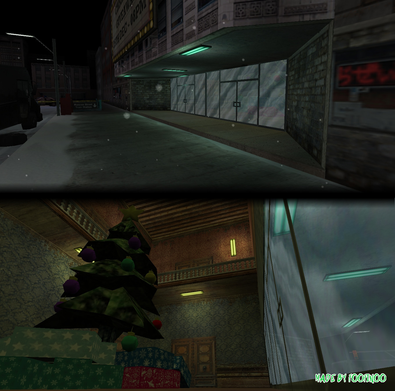 Скачать awp_xmas_streets - Скриншот