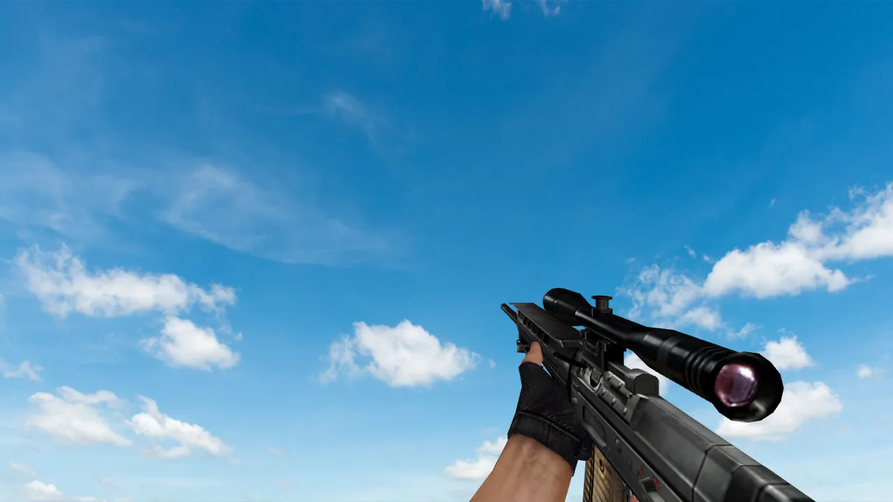 Пак моделей оружия «CSCZ Textures on 1.6 Weapon» для CS 1.6: v_, p_, w_ модели, звуки и анимация осмотра — скриншот 23